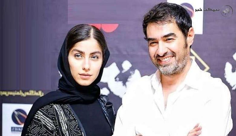 شهاب حسینی و همسرش 